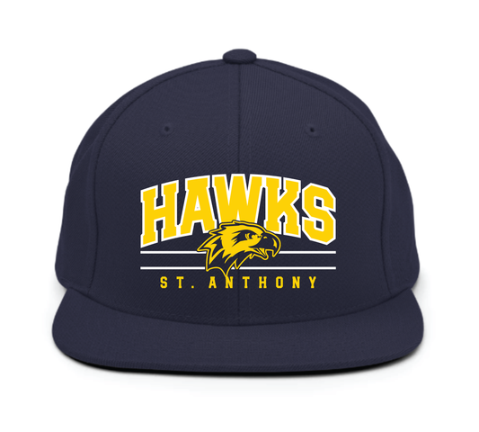 Collegiate Snapback - Navy