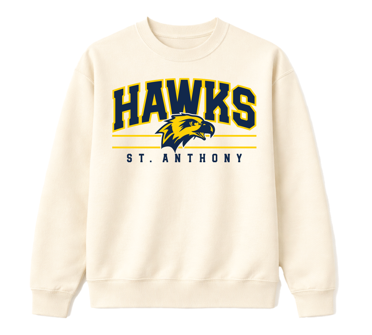 Varsity Crest Crew Neck