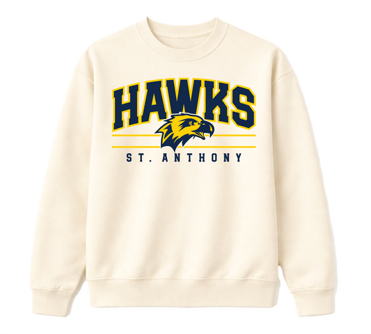 Varsity Crest Crew Neck