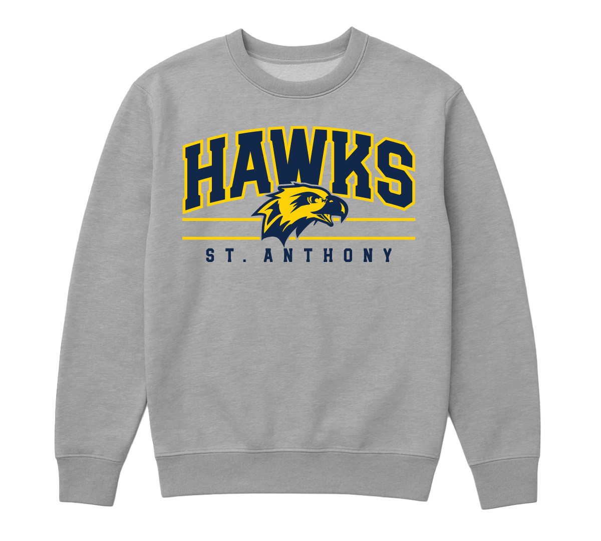Varsity Crest Crew Neck