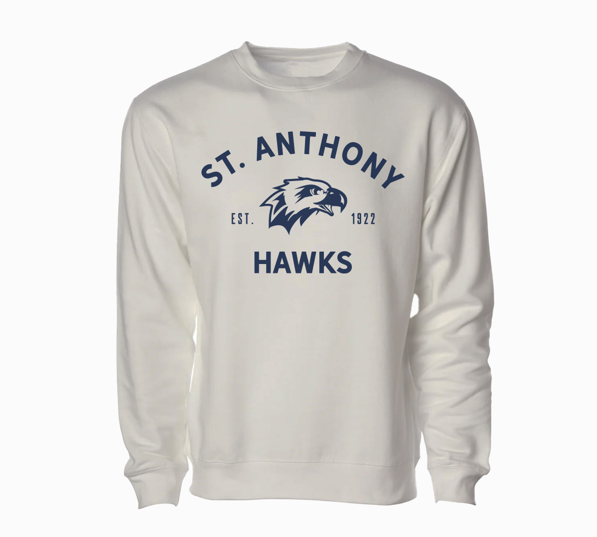 Hawk Crew Neck Cream - Adult Unisex