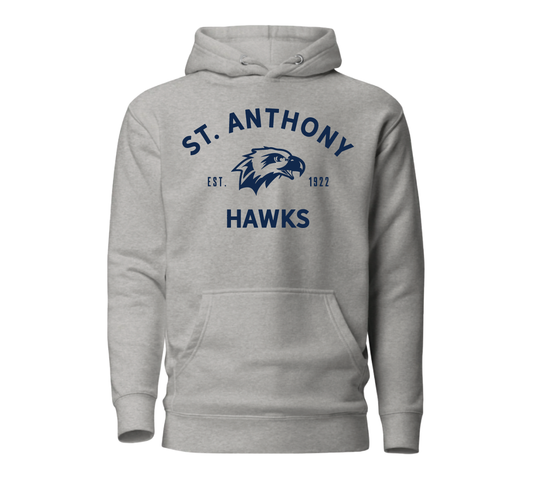 Grey School Uniform Hoodie - Adult Sizes