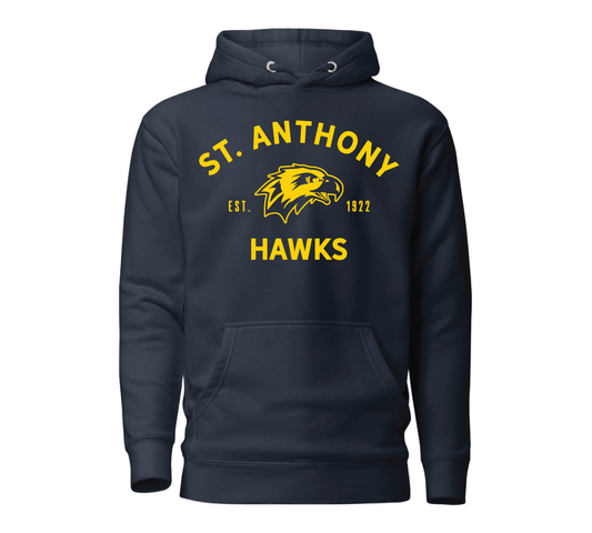 Northwest Hawk Hoodie - Navy
