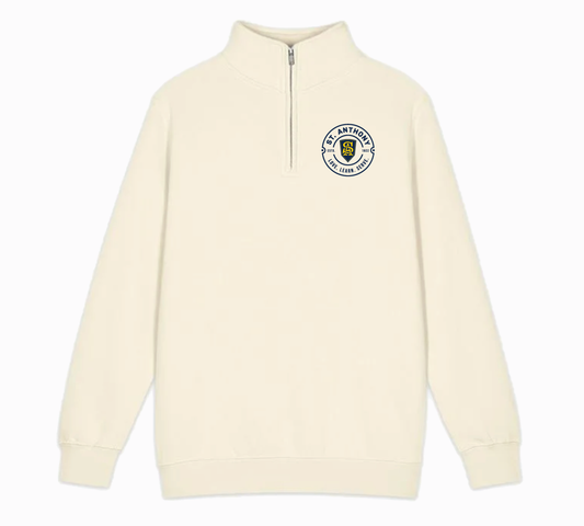 Circular Badge Quarter Zip