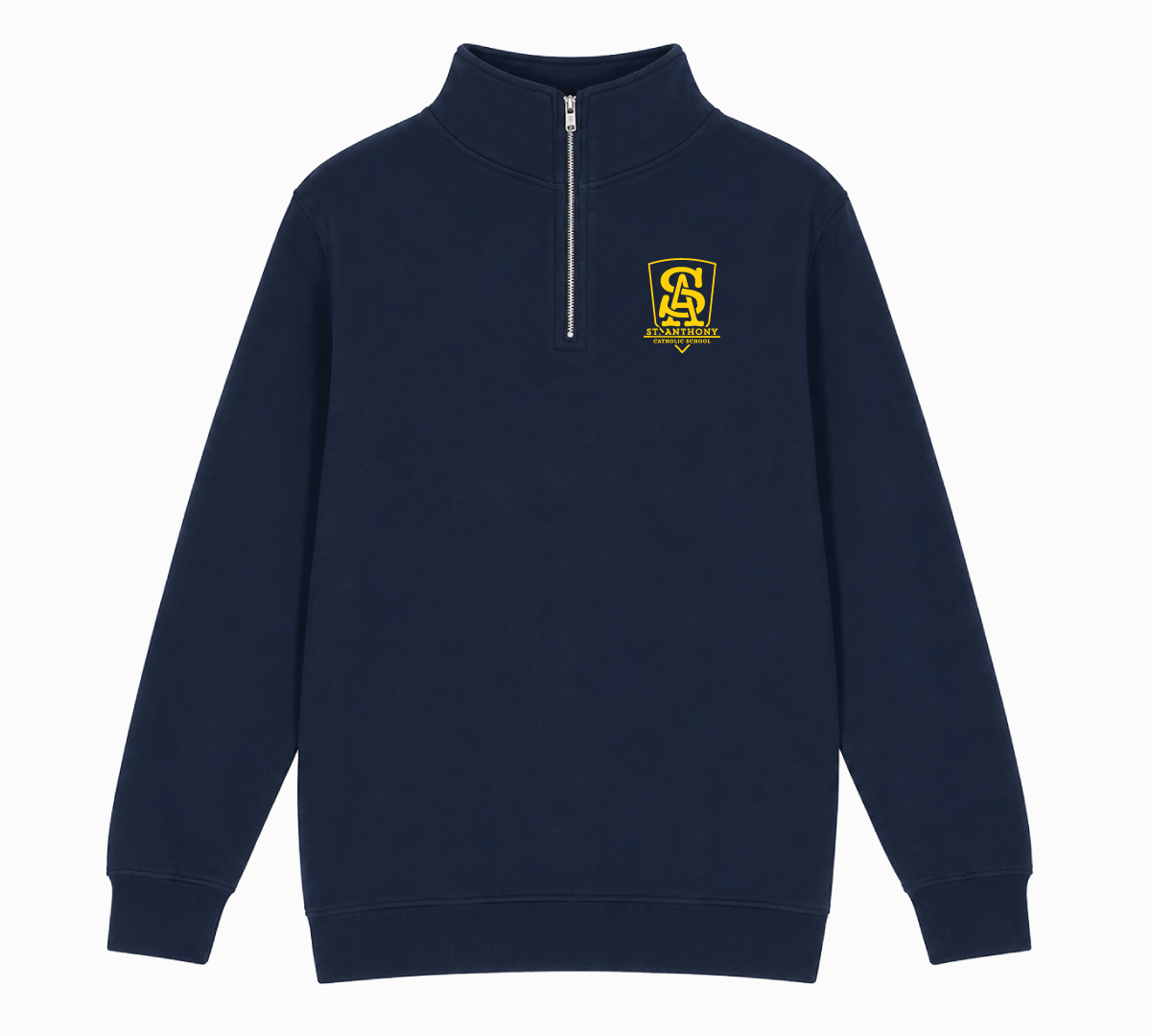 School Uniform Quarter Zip - Adult Sizes