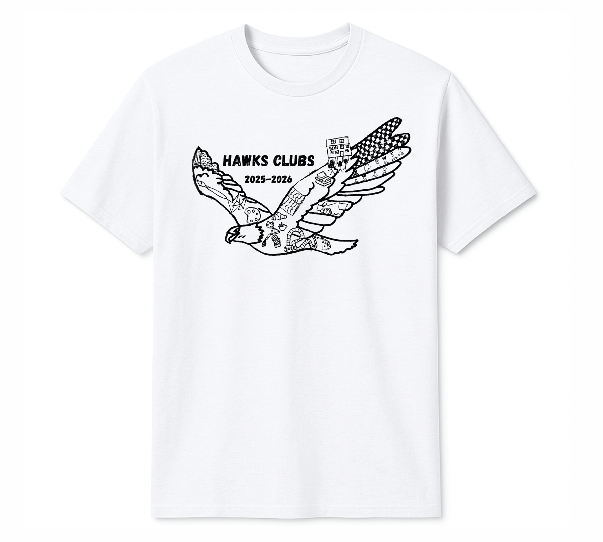 Hawks Clubs Tee - Adult Sizes