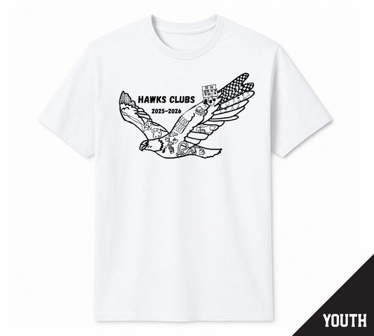 Hawks Clubs Tee - Youth Sizes
