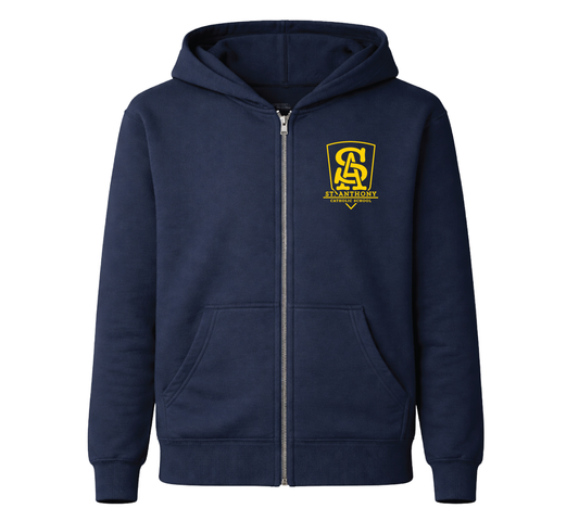 School Uniform Zip Hoodie - Adult Sizes